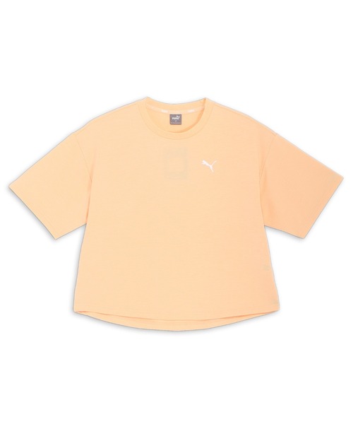 PUMA(プーマ)の「PUMA プーマ ウィメンズ サマーパック ベビーテリー 半袖 Tシャツ(Tシャツ/カットソー・レディース・ブラック/ピンク系その他/ホワイト・MEDIUM/LARGE/X-LARGE/SMALL)」の3枚目の写真
