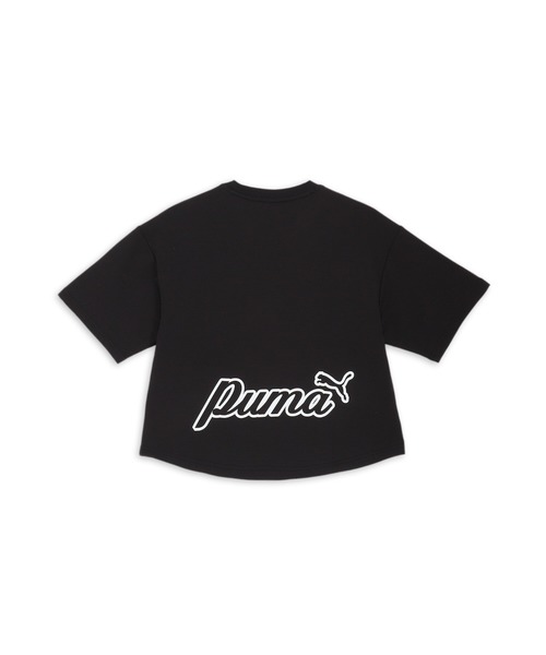 PUMA(プーマ)の「PUMA プーマ ウィメンズ サマーパック ベビーテリー 半袖 Tシャツ(Tシャツ/カットソー・レディース・ブラック/ピンク系その他/ホワイト・MEDIUM/LARGE/X-LARGE/SMALL)」の7枚目の写真