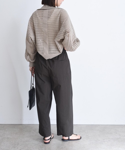 Eimee Law（エイミーロウ）の「ブロックメッシュボレロ