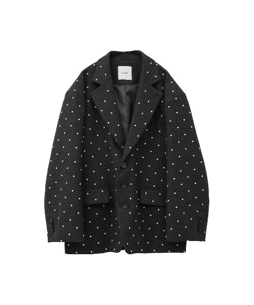 CLANE（クラネ）の「CLANE/クラネ/PEARL DOT JACKET（テーラード