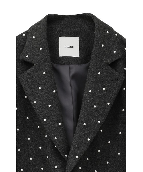 CLANE（クラネ）の「CLANE/クラネ/PEARL DOT JACKET（テーラード