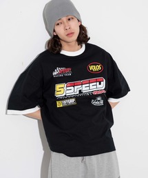 WEGO/レーシングロゴTシャツ