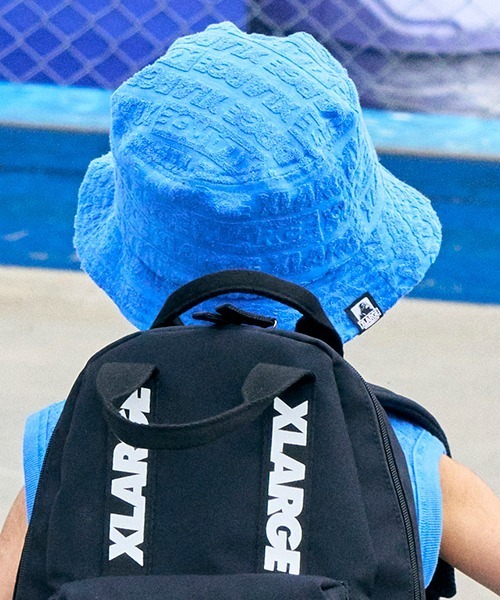 XLARGE KIDS(エクストララージキッズ)の「パイルジャガードハット(ハット・キッズ・ブラウン/ブルー/ブラック・M(48-52cm)/L(52-56cm))」の19枚目の写真