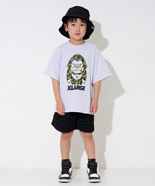 XLARGE KIDS(エクストララージキッズ)の「パイルジャガードハット(ハット・キッズ・ブラウン/ブルー/ブラック・M(48-52cm)/L(52-56cm))」の8枚目の写真