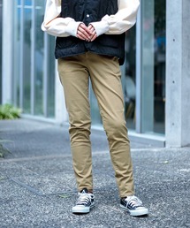 D.M.G. | [D.M.G. / ディーエムジー] COZY FLEECE ECRU リラクシングテーパード(チノパンツ)