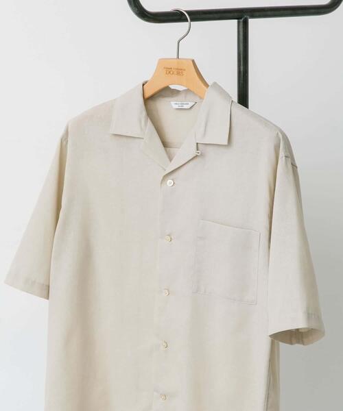 URBAN RESEARCH DOORS(アーバンリサーチドアーズ)の「『UR TECH 高機能リネン』オープンカラーシャツ(シャツ/ブラウス・メンズ・グレー系その他/ブルー/ホワイト系その他/オレンジ/ブルー系その他・X-LARGE/MEDIUM/LARGE)」の21枚目の写真