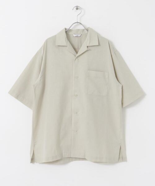 URBAN RESEARCH DOORS(アーバンリサーチドアーズ)の「『UR TECH 高機能リネン』オープンカラーシャツ(シャツ/ブラウス・メンズ・グレー系その他/ブルー/ホワイト系その他/オレンジ/ブルー系その他・X-LARGE/MEDIUM/LARGE)」の17枚目の写真