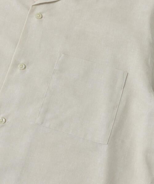 URBAN RESEARCH DOORS(アーバンリサーチドアーズ)の「『UR TECH 高機能リネン』オープンカラーシャツ(シャツ/ブラウス・メンズ・グレー系その他/ブルー/ホワイト系その他/オレンジ/ブルー系その他・X-LARGE/MEDIUM/LARGE)」の16枚目の写真