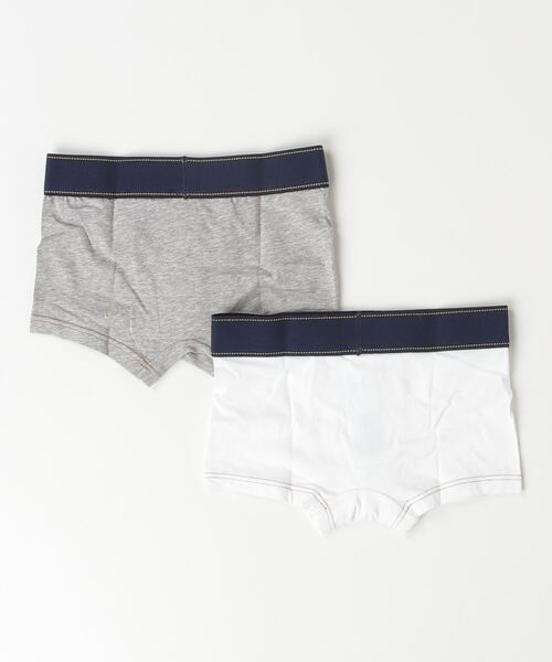 DIESEL KIDS（ディーゼルキッズ）の「DIESEL（ディーゼル）Kids & Junior ブランドロゴボクサーパンツ（ボクサーパンツ・キッズ・グレー・12Y/10Y/8Y/6Y/4Y/16Y/14Y）」の2枚目の写真