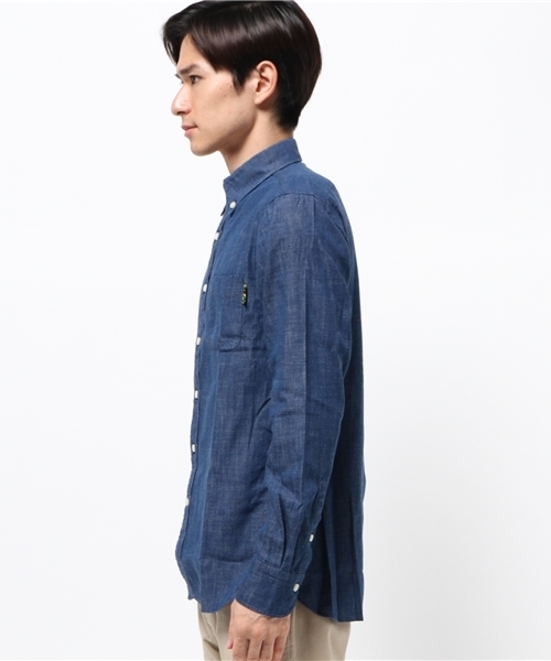 Mr. BATHING APE(ミスターベイシングエイプ)の「DENIM BD SHIRT(シャツ/ブラウス・メンズ・インディゴブルー・SMALL/MEDIUM/X-LARGE/LARGE)」の3枚目の写真