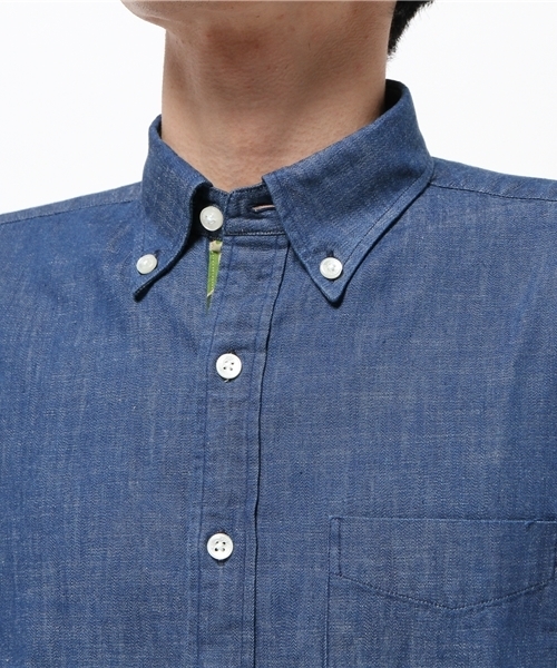 Mr. BATHING APE(ミスターベイシングエイプ)の「DENIM BD SHIRT(シャツ/ブラウス・メンズ・インディゴブルー・SMALL/MEDIUM/X-LARGE/LARGE)」の5枚目の写真