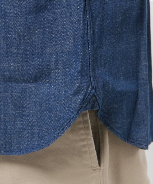 Mr. BATHING APE(ミスターベイシングエイプ)の「DENIM BD SHIRT(シャツ/ブラウス・メンズ・インディゴブルー・SMALL/MEDIUM/X-LARGE/LARGE)」の8枚目の写真