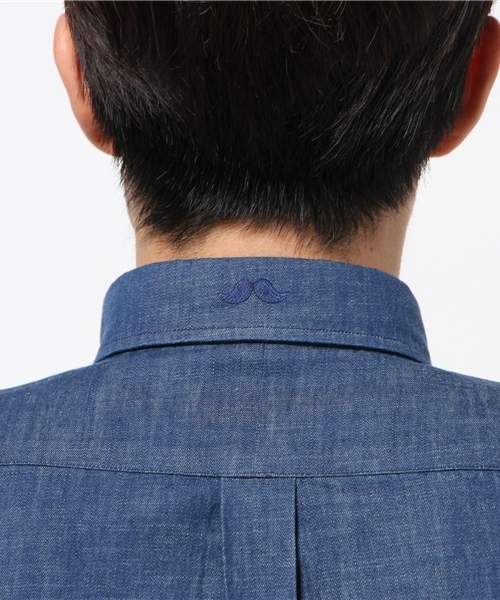 Mr. BATHING APE(ミスターベイシングエイプ)の「DENIM BD SHIRT(シャツ/ブラウス・メンズ・インディゴブルー・SMALL/MEDIUM/X-LARGE/LARGE)」の11枚目の写真
