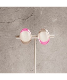 【joesstyle】*Glass Earrings*ハンドアート一粒イヤリング(MA)