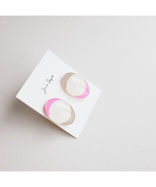 tone(トーン)の「【joesstyle】*Glass Earrings*ハンドアート一粒イヤリング(MA)(イヤリング・レディース・マルチ・FREE)」の5枚目の写真