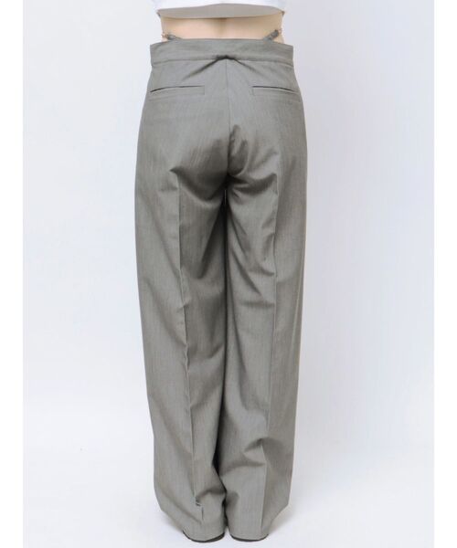 EVRIS（エヴリス）の「ウエストチェーンワイドパンツ（その他パンツ・レディース・ブルー/グレー・SMALL/MEDIUM）」の22枚目の写真