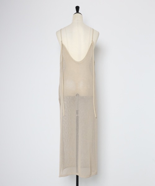 セール】【MINERTE】halter-neck mesh one piece
