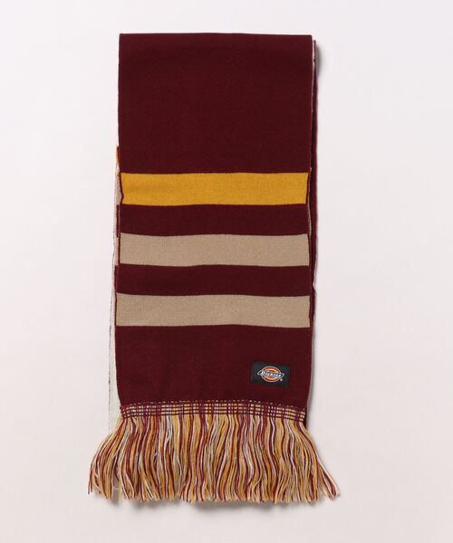 Dickies（ディッキーズ）の「Dickies EX 3LINE SOCCER MUFFLER /マフラー/ディッキーズ（マフラー・メンズ・エンジ/ブルー/ブラック・FREE）」の3枚目の写真