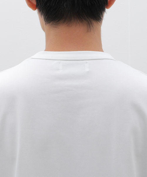 Evisen Skateboards(エビセンスケートボード)の「Evisen skateboards STRETCH FIBER T-SH(Tシャツ/カットソー・メンズ・ブラック/ホワイト・LARGE/MEDIUM)」の4枚目の写真