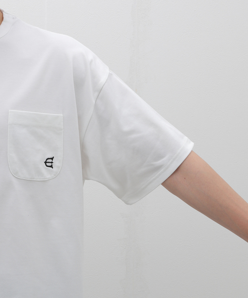 Evisen Skateboards(エビセンスケートボード)の「Evisen skateboards STRETCH FIBER T-SH(Tシャツ/カットソー・メンズ・ブラック/ホワイト・LARGE/MEDIUM)」の3枚目の写真