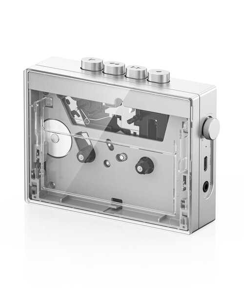 BEAMS RECORDS（ビームスレコーズ）の「FIIO /  CP13 Transparent ポータブルカセットプレイヤー（生活家電・メンズ・その他・ONE SIZE）」の2枚目の写真