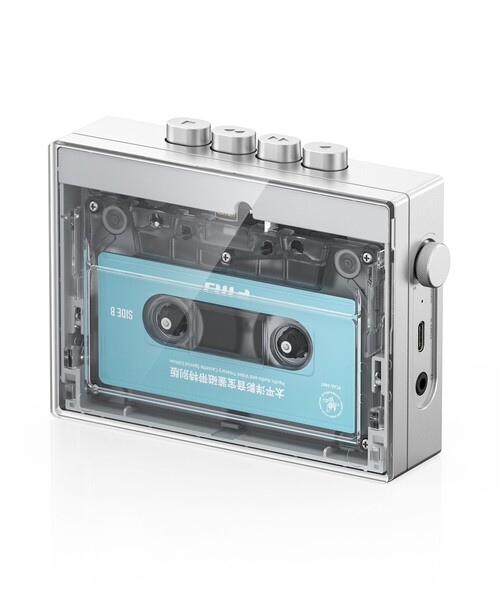 BEAMS RECORDS（ビームスレコーズ）の「FIIO /  CP13 Transparent ポータブルカセットプレイヤー（生活家電・メンズ・その他・ONE SIZE）」の3枚目の写真