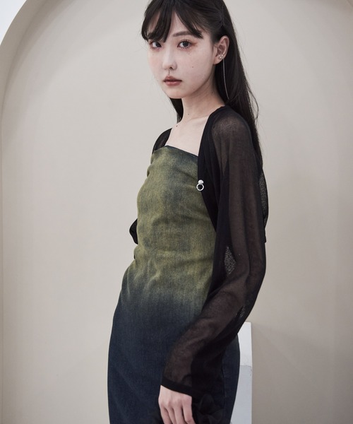 デニムベアワンピース（ワンピース）｜Y/lim（イリム）のファッション  