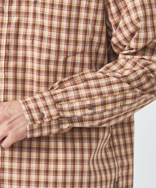 DAIWA（ダイワ）の「【別注】＜DAIWA＞GLR テック ロングスリーブ チェック シャツ（シャツ/ブラウス・メンズ・ブラック/ブラウン・M/L/XL）」の10枚目の写真