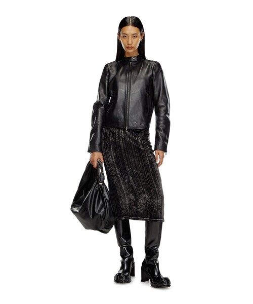 DIESEL>>ディーゼル カーブヘム ミディスカート セール】レディース スカート ミディ丈（スカート）｜DIESEL