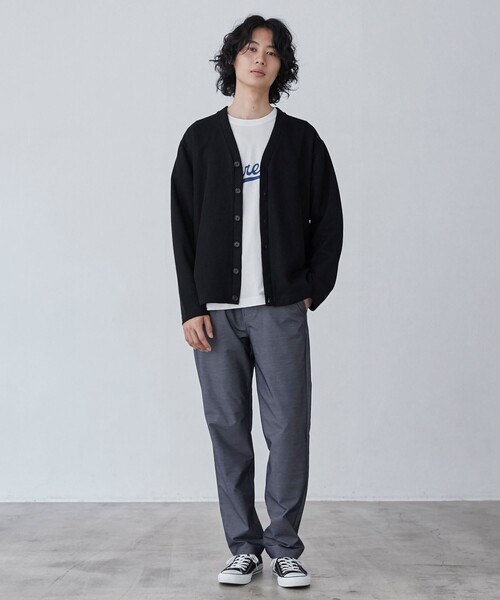 coen(コーエン)の「極楽デニムライクスリムパンツ(デニムパンツ・メンズ・ネイビー・S/M/L/XL)」の7枚目の写真