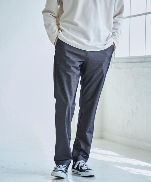 coen(コーエン)の「極楽デニムライクスリムパンツ(デニムパンツ・メンズ・ネイビー・S/M/L/XL)」の9枚目の写真