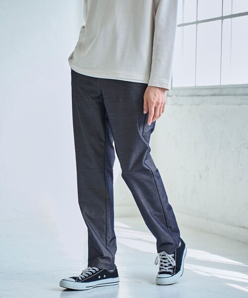 coen(コーエン)の「極楽デニムライクスリムパンツ(デニムパンツ・メンズ・ネイビー・S/M/L/XL)」の13枚目の写真