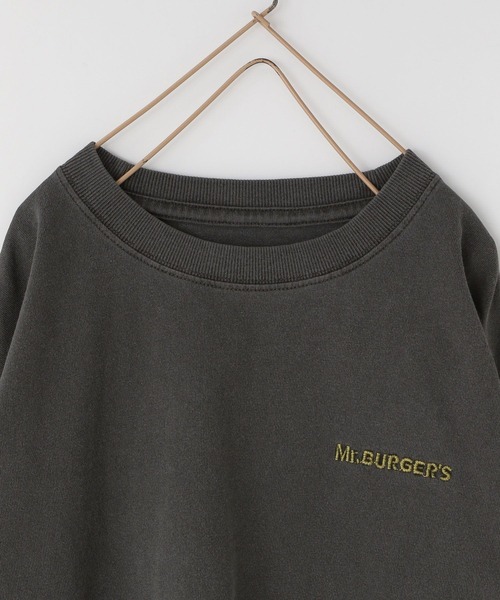 LOWRYS FARM(ローリーズファーム)の「ハンバーガーロンT 142452(Tシャツ/カットソー・キッズ・ホワイト/チャコールグレー/グレー・110cm/120cm/130cm/140cm/150cm)」の6枚目の写真
