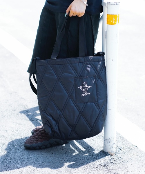 セール】QUILTING Tote Shoulder Bag M/スラッシャーノート