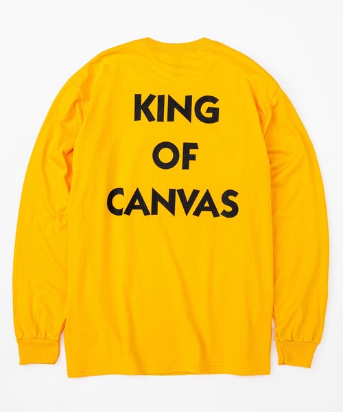 KAVU(カブー)の「KAVU/カブー Simple Logo LS Tee/シンプルロゴティー(Tシャツ/カットソー・メンズ・ゴールド/ネイビー/ホワイト/レッド/ナチュラル/アッシュ/グレー/ブラック・MEDIUM/LARGE/X-LARGE)」の12枚目の写真