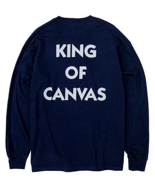 KAVU(カブー)の「KAVU/カブー Simple Logo LS Tee/シンプルロゴティー(Tシャツ/カットソー・メンズ・ゴールド/ネイビー/ホワイト/レッド/ナチュラル/アッシュ/グレー/ブラック・MEDIUM/LARGE/X-LARGE)」の18枚目の写真