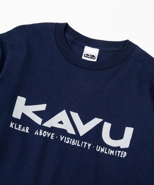 KAVU(カブー)の「KAVU/カブー Simple Logo LS Tee/シンプルロゴティー(Tシャツ/カットソー・メンズ・ゴールド/ネイビー/ホワイト/レッド/ナチュラル/アッシュ/グレー/ブラック・MEDIUM/LARGE/X-LARGE)」の17枚目の写真