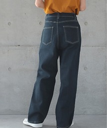 HUG.U（ハグユー）の「＜着丈・生地が選べる＞ 奇跡の新感覚デニム（デニムパンツ）」