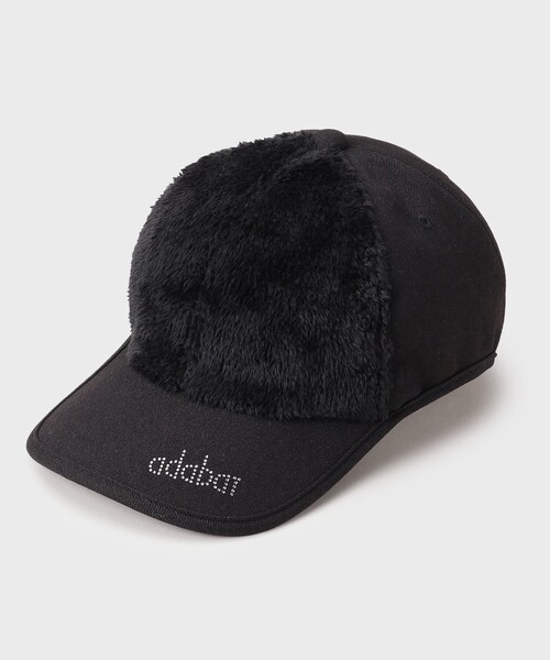 adabat（アダバット）の「ロゴデザイン キャップ（キャップ・レディース・ブラック/アイボリー・00）」の3枚目の写真