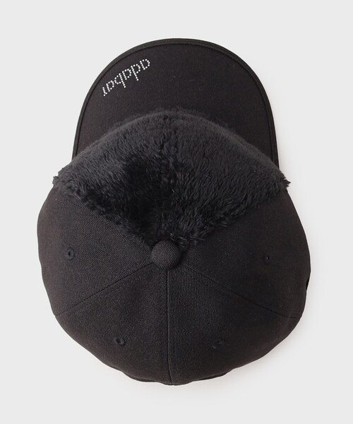 adabat（アダバット）の「ロゴデザイン キャップ（キャップ・レディース・ブラック/アイボリー・00）」の5枚目の写真