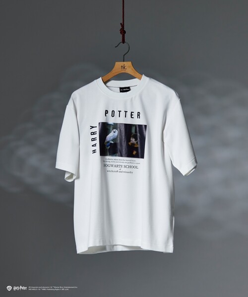 tk.TAKEO KIKUCHI(ティーケータケオキクチ)の「◆【Harry Potter Capsule Collection】フォトプリントTシャツ(Tシャツ/カットソー・メンズ・ホワイト/ブラック系1/ブラック系/ブラック/ホワイト系1/ホワイト系2・01/02/03)」の3枚目の写真