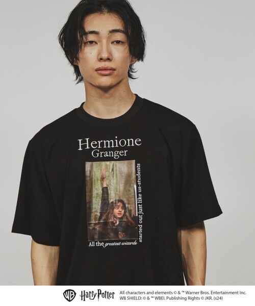 tk.TAKEO KIKUCHI(ティーケータケオキクチ)の「◆【Harry Potter Capsule Collection】フォトプリントTシャツ(Tシャツ/カットソー・メンズ・ホワイト/ブラック系1/ブラック系/ブラック/ホワイト系1/ホワイト系2・01/02/03)」の14枚目の写真