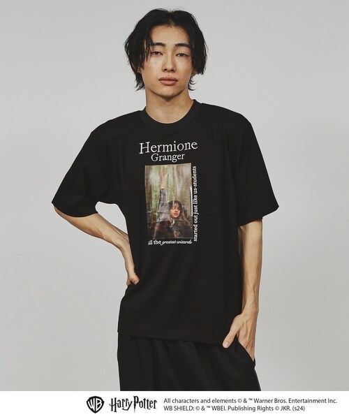 tk.TAKEO KIKUCHI(ティーケータケオキクチ)の「◆【Harry Potter Capsule Collection】フォトプリントTシャツ(Tシャツ/カットソー・メンズ・ホワイト/ブラック系1/ブラック系/ブラック/ホワイト系1/ホワイト系2・01/02/03)」の15枚目の写真