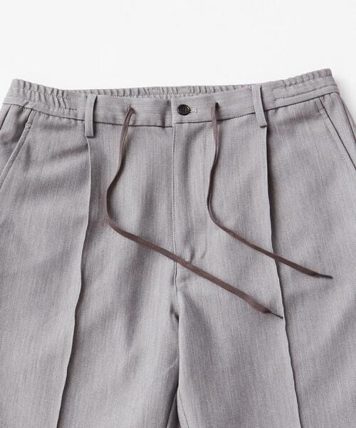 MEN'S MELROSE(メンズメルローズ)の「TRダブルクロスクリースステッチ入りイージーテーパードパンツ(その他パンツ・メンズ・ブラック/グレー/モカ・2/3/4)」の9枚目の写真