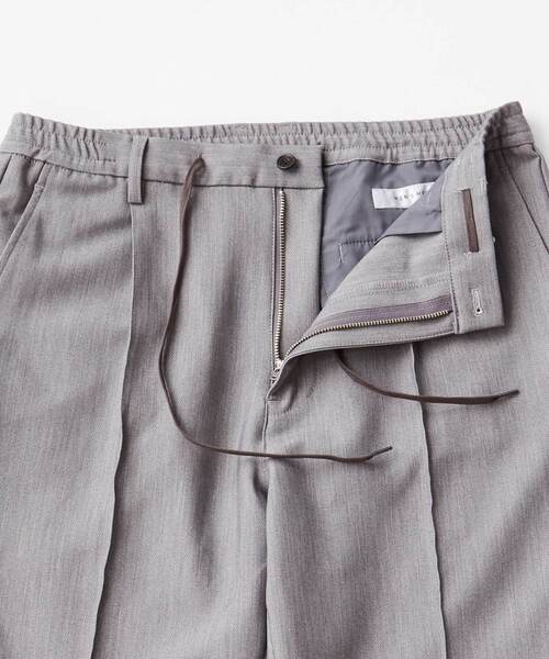 MEN'S MELROSE(メンズメルローズ)の「TRダブルクロスクリースステッチ入りイージーテーパードパンツ(その他パンツ・メンズ・ブラック/グレー/モカ・2/3/4)」の10枚目の写真