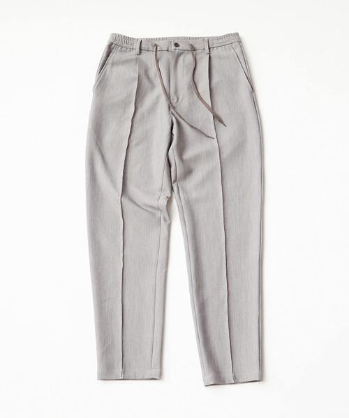 MEN'S MELROSE(メンズメルローズ)の「TRダブルクロスクリースステッチ入りイージーテーパードパンツ(その他パンツ・メンズ・ブラック/グレー/モカ・2/3/4)」の12枚目の写真