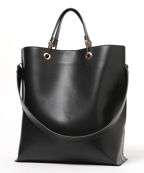 Elura(エルーラ)の「スマートリュクス2WAYトート/137727(トートバッグ・レディース・アイボリー/ブラック・ONE SIZE)」の10枚目の写真