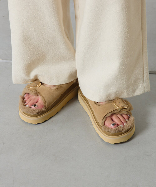 MOHI ファーサンダル 37 MOHI/モヒ ファーサンダル（サンダル）｜IENA（イエナ）の通販