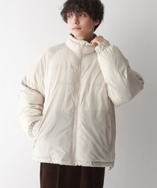 セール】【AIRTHERMAL/高機能中綿】ショート中綿ブルゾン（ダウン