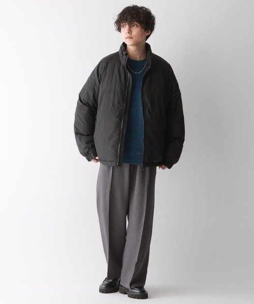 セール】【AIRTHERMAL/高機能中綿】ショート中綿ブルゾン（ダウン